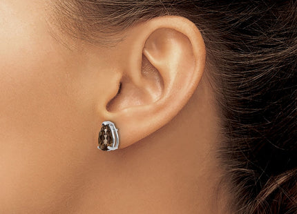 14k White Gold Earrings Style XE83WCQ - Classique Jewelry Inc.