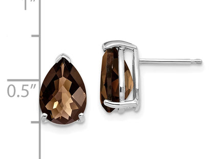 14k White Gold Earrings Style XE83WCQ - Classique Jewelry Inc.