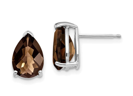 14k White Gold Earrings Style XE83WCQ - Classique Jewelry Inc.