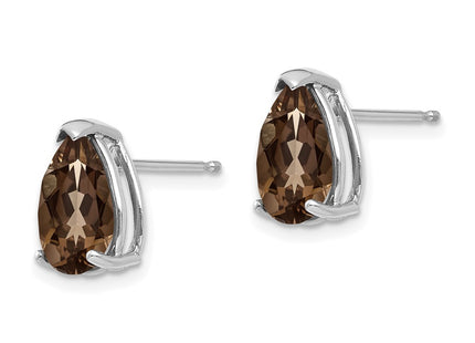 14k White Gold Earrings Style XE83WSQ - Classique Jewelry Inc.