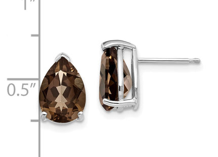 14k White Gold Earrings Style XE83WSQ - Classique Jewelry Inc.