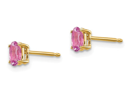 14k Yellow Gold Earrings Style XE85SP - Classique Jewelry Inc.