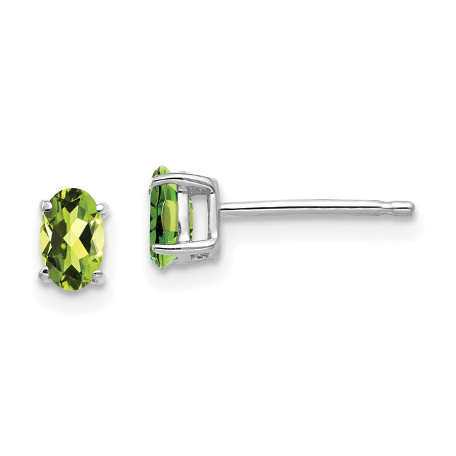 14k White Gold Earrings Style XE85WPE - Classique Jewelry Inc.