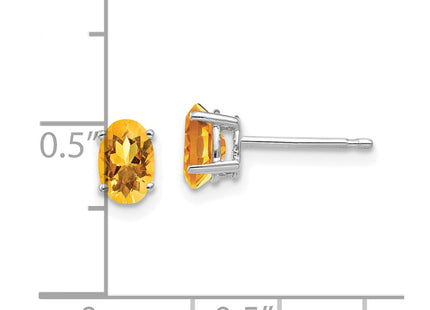 14k White Gold Earrings Style XE86WCI - Classique Jewelry Inc.