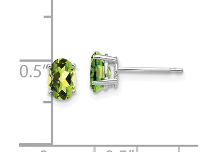 14k White Gold Earrings Style XE86WPE - Classique Jewelry Inc.