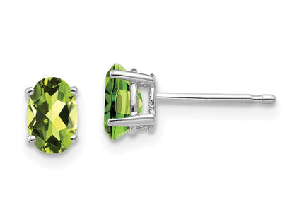 14k White Gold Earrings Style XE86WPE - Classique Jewelry Inc.