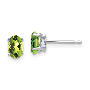 14k White Gold Earrings Style XE86WPE - Classique Jewelry Inc.