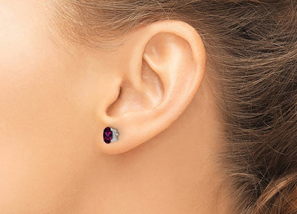 14k White Gold Earrings Style XE86WRG - Classique Jewelry Inc.