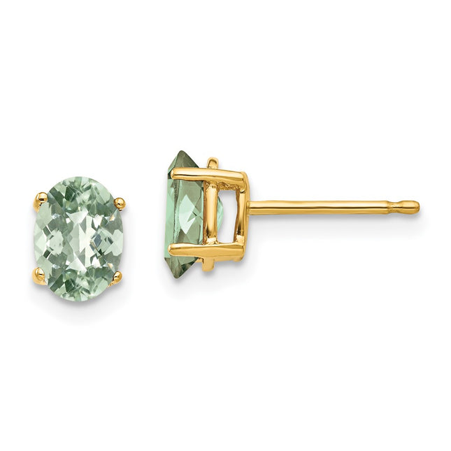 14k Yellow Gold Earrings Style XE87CG - Classique Jewelry Inc.