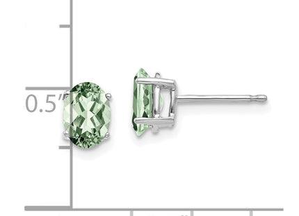 14k White Gold Earrings Style XE87WAG - Classique Jewelry Inc.