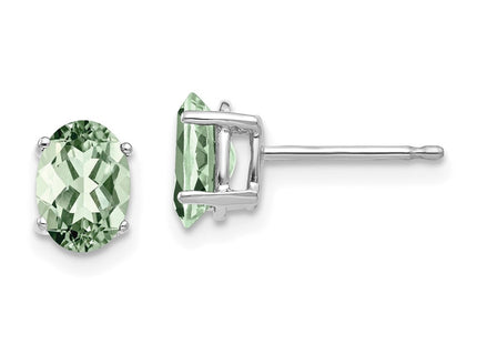 14k White Gold Earrings Style XE87WAG - Classique Jewelry Inc.