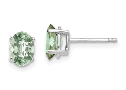 14k White Gold Earrings Style XE87WCG - Classique Jewelry Inc.