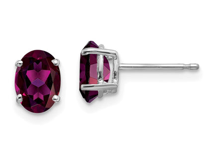 14k White Gold Earrings Style XE87WRG - Classique Jewelry Inc.