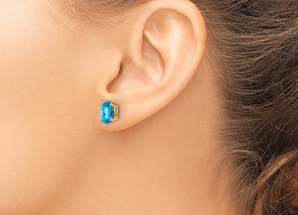 14k Yellow Gold Earrings Style XE88BC - Classique Jewelry Inc.