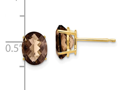 14k Yellow Gold Earrings Style XE88CQ - Classique Jewelry Inc.