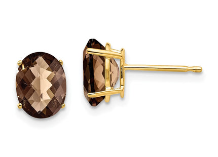 14k Yellow Gold Earrings Style XE88CQ - Classique Jewelry Inc.