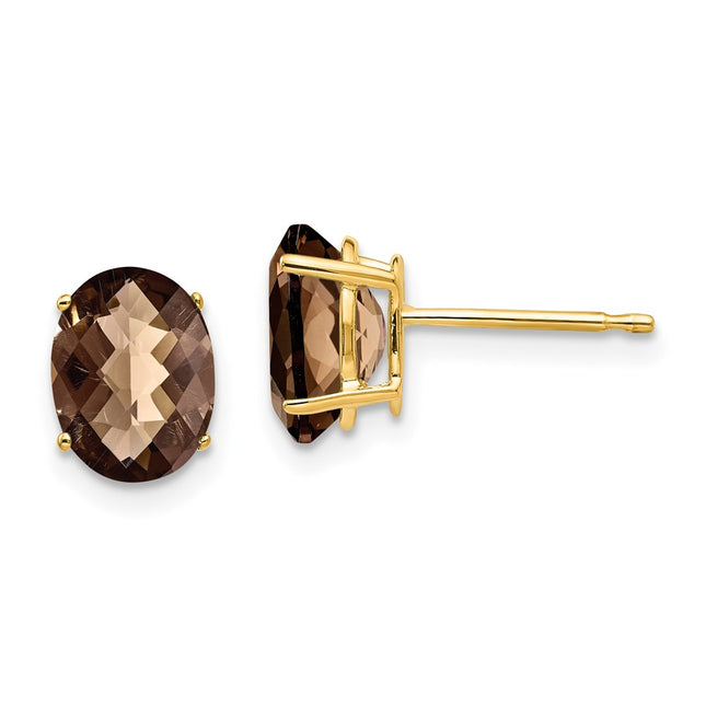 14k Yellow Gold Earrings Style XE88CQ - Classique Jewelry Inc.