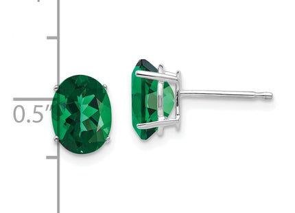 14k White Gold Earrings Style XE88WMS - Classique Jewelry Inc.