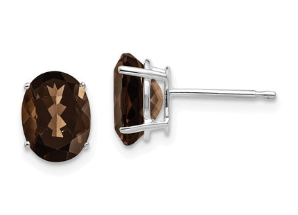 14k White Gold Earrings Style XE88WSQ - Classique Jewelry Inc.