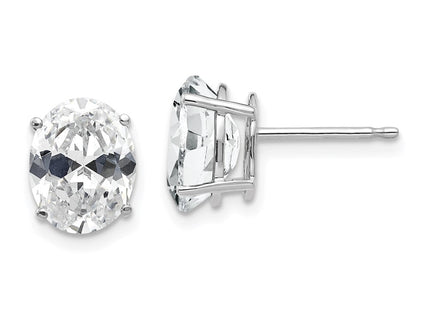 14k White Gold Earrings Style XE89WCZ - Classique Jewelry Inc.