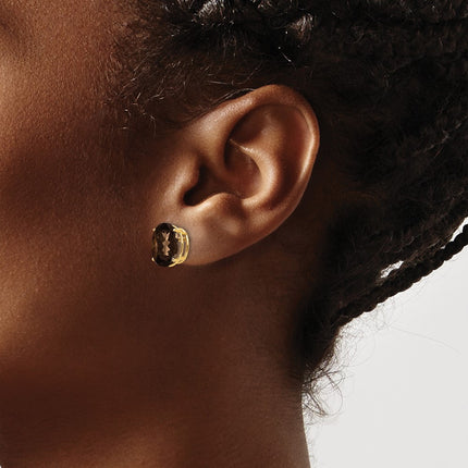 14k Yellow Gold Earrings Style XE90CQ - Classique Jewelry Inc.