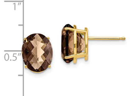 14k Yellow Gold Earrings Style XE90CQ - Classique Jewelry Inc.