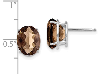 14k White Gold Earrings Style XE90WCQ - Classique Jewelry Inc.