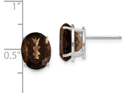 14k White Gold Earrings Style XE90WSQ - Classique Jewelry Inc.