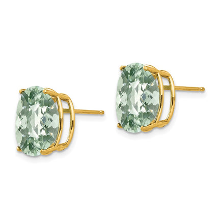 14k Yellow Gold Earrings Style XE91CG - Classique Jewelry Inc.