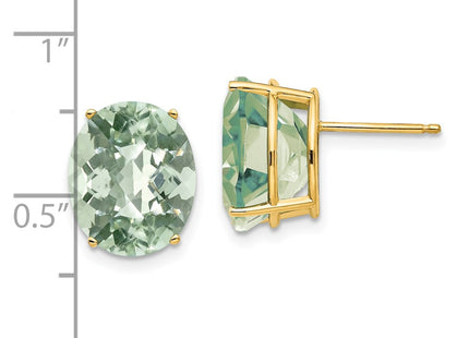 14k Yellow Gold Earrings Style XE91CG - Classique Jewelry Inc.