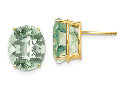 14k Yellow Gold Earrings Style XE91CG - Classique Jewelry Inc.