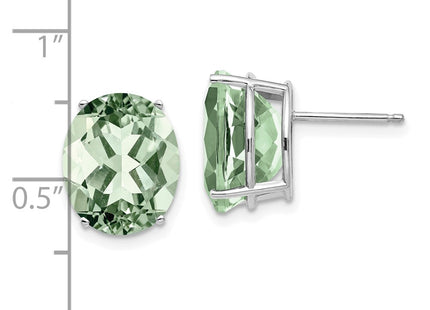 14k White Gold Earrings Style XE91WAG - Classique Jewelry Inc.