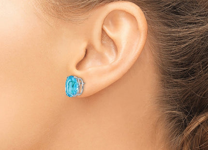14k White Gold Earrings Style XE91WBT - Classique Jewelry Inc.