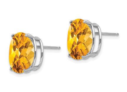 14k White Gold Earrings Style XE91WCI - Classique Jewelry Inc.