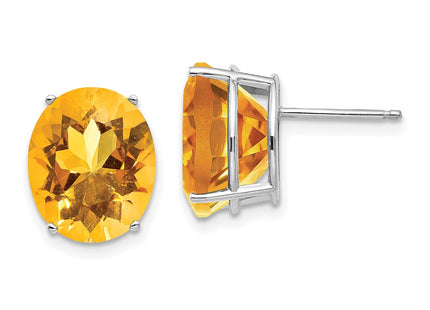 14k White Gold Earrings Style XE91WCI - Classique Jewelry Inc.