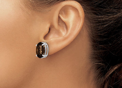 14k White Gold Earrings Style XE92WSQ - Classique Jewelry Inc.