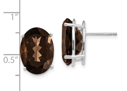 14k White Gold Earrings Style XE92WSQ - Classique Jewelry Inc.