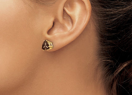 14k Yellow Gold Earrings Style XE96SQ - Classique Jewelry Inc.