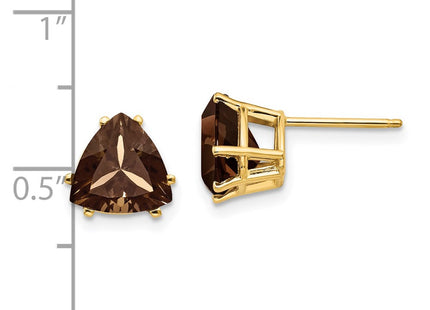 14k Yellow Gold Earrings Style XE96SQ - Classique Jewelry Inc.