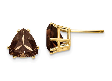 14k Yellow Gold Earrings Style XE96SQ - Classique Jewelry Inc.