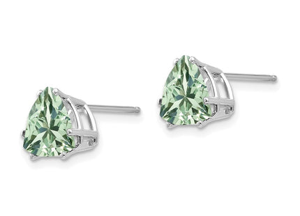 14k White Gold Earrings Style XE96WAG - Classique Jewelry Inc.