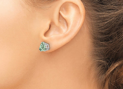 14k White Gold Earrings Style XE96WAG - Classique Jewelry Inc.