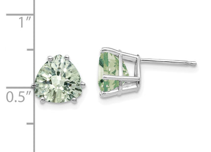 14k White Gold Earrings Style XE96WCG - Classique Jewelry Inc.