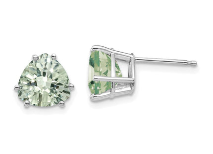 14k White Gold Earrings Style XE96WCG - Classique Jewelry Inc.