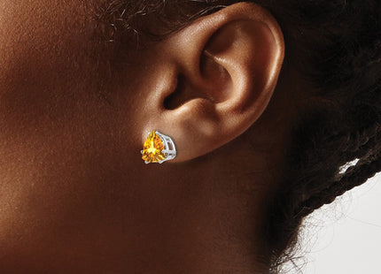 14k White Gold Earrings Style XE96WCI - Classique Jewelry Inc.