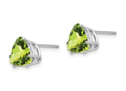 14k White Gold Earrings Style XE96WPE - Classique Jewelry Inc.