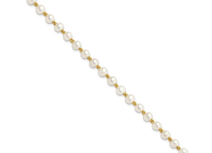 14k Yellow Gold Bracelets Style XF153 - Classique Jewelry Inc.