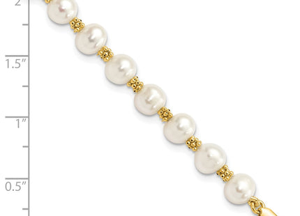 14k Yellow Gold Bracelets Style XF153 - Classique Jewelry Inc.