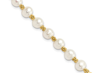 14k Yellow Gold Bracelets Style XF153 - Classique Jewelry Inc.