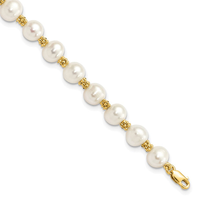 14k Yellow Gold Bracelets Style XF153 - Classique Jewelry Inc.